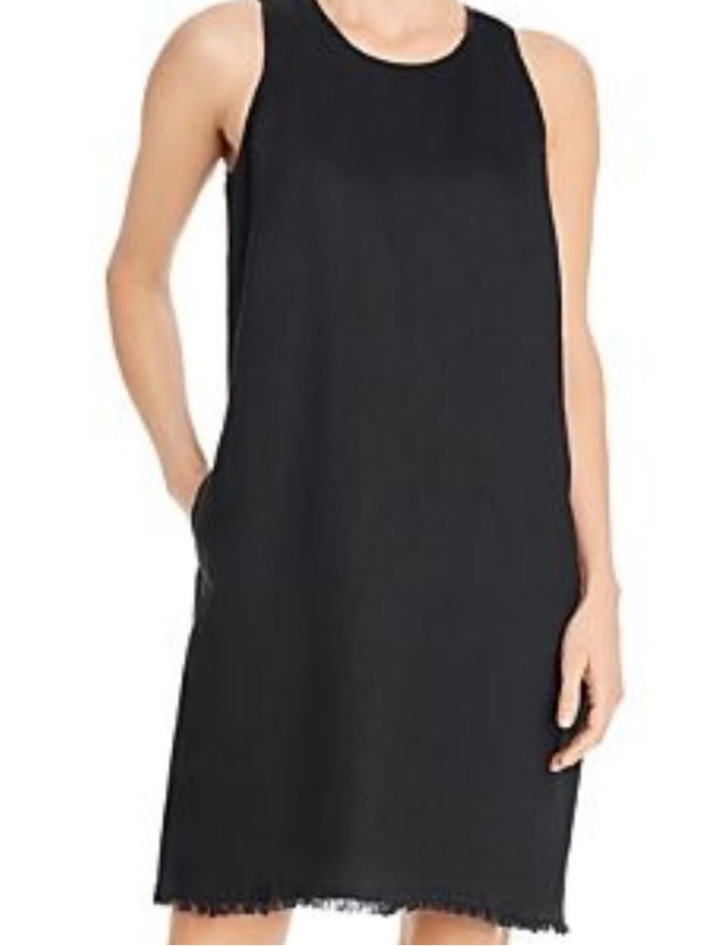 Tommy Bahama Black Resortwear Linen Shift Dress Size XS